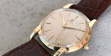 circa 1951 omega gold watch|fratello omega watches.